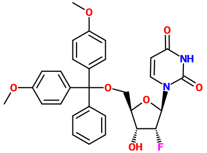 (image for) MC080639 5'-O-DMT-2'-Fluoro-2'-deoxyuridine